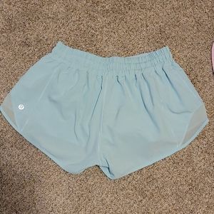 Size 6 lulu short teal blue